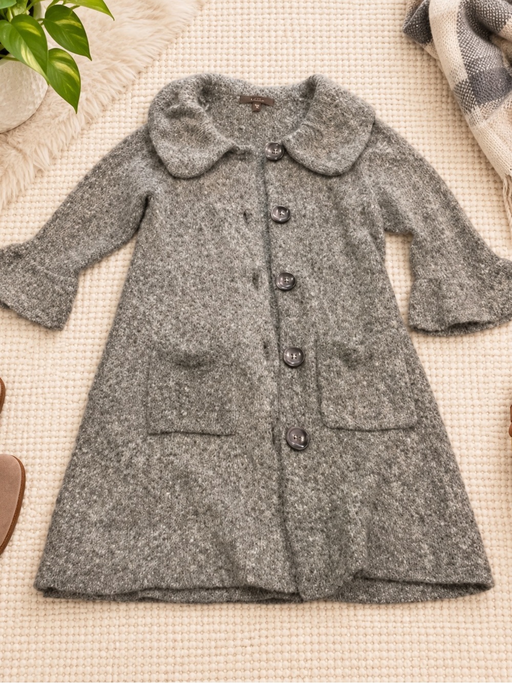 Fever Gray Sweater | Size [insert] | Soft Lightweight Knit | Everyday Essential